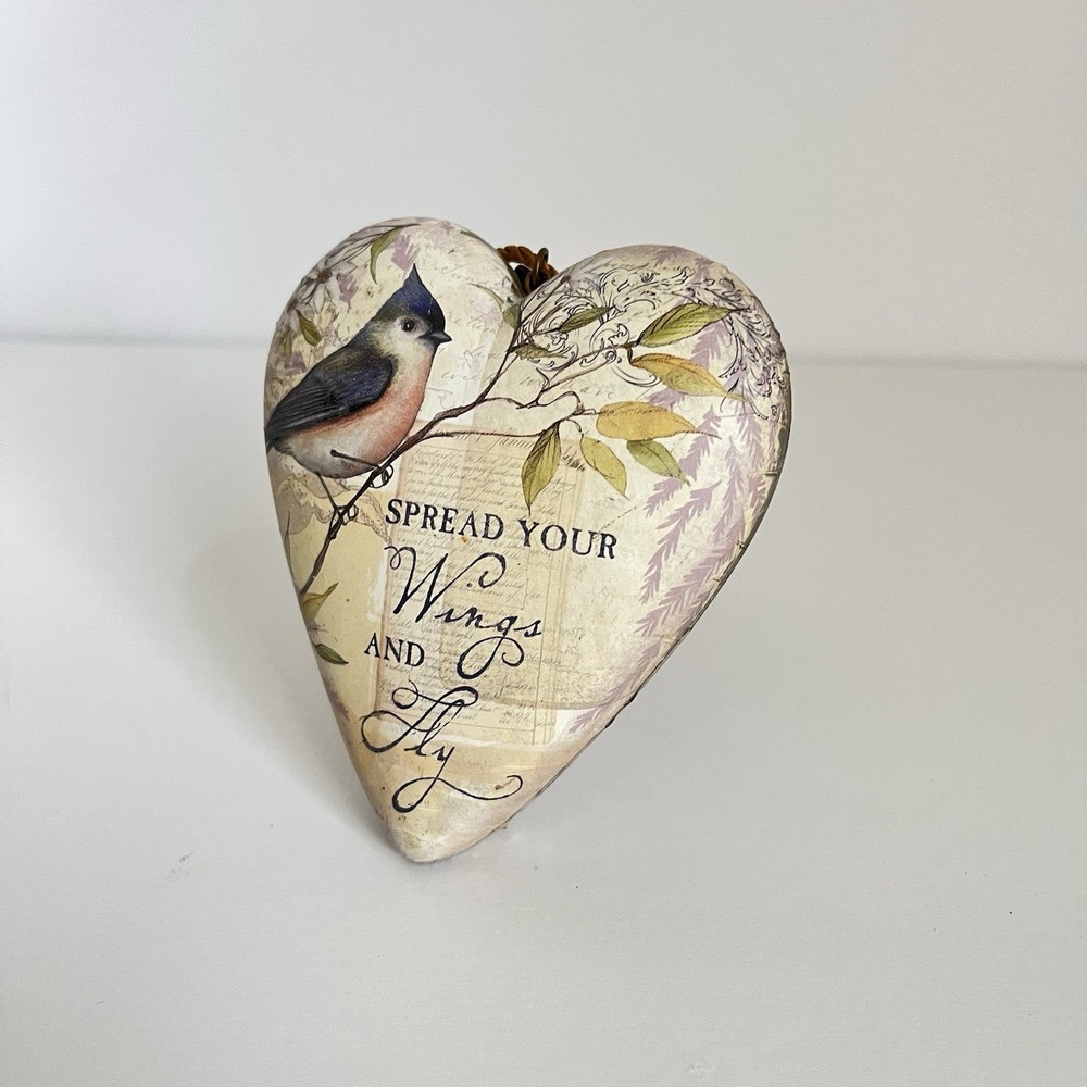 Art Hearts 2019 Blue Jay Spread Your Wings And Fly With Tassel Key Stand cottage - Picture 4 of 6